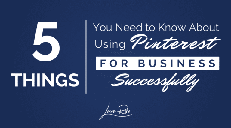 5 BIG Reasons You Should Be Using Pinterest for Business