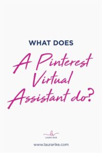 Pinterest Virtual Assistant