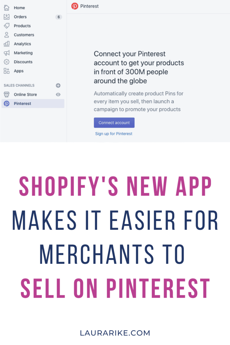 Shopify&rsquo;s new app makes it easier for merchants to sell on Pinterest