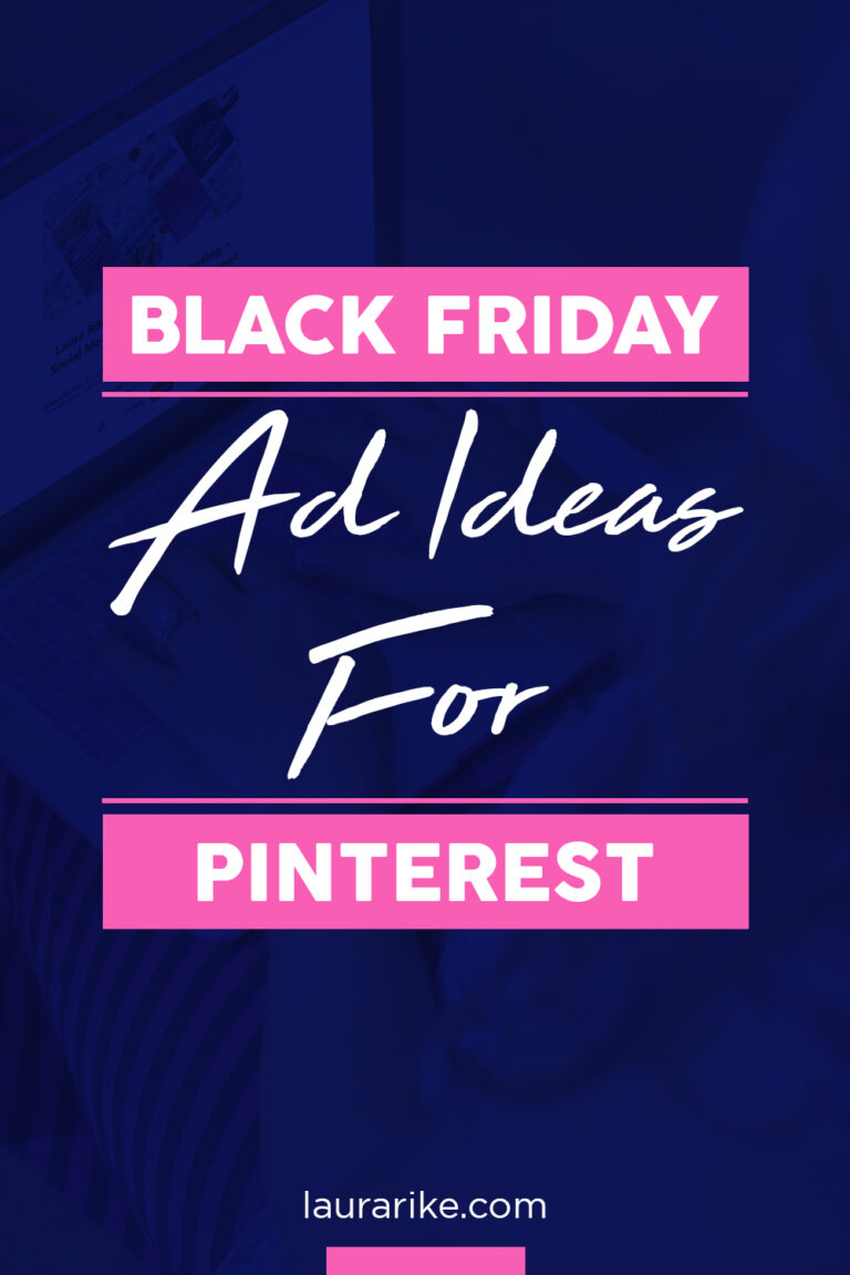Black Friday Ad Ideas for Pinterest