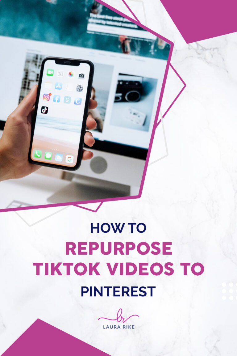 How to Repurpose TikTok Videos to Pinterest