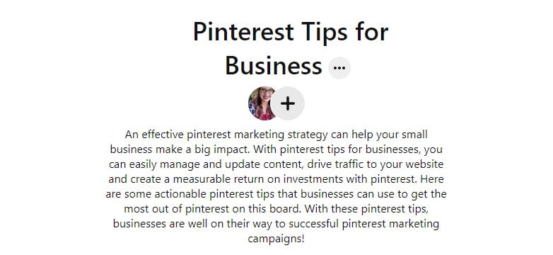 Pinterest board names 