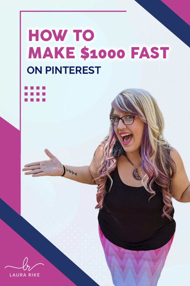 How to Make $1000 Fast on Pinterest