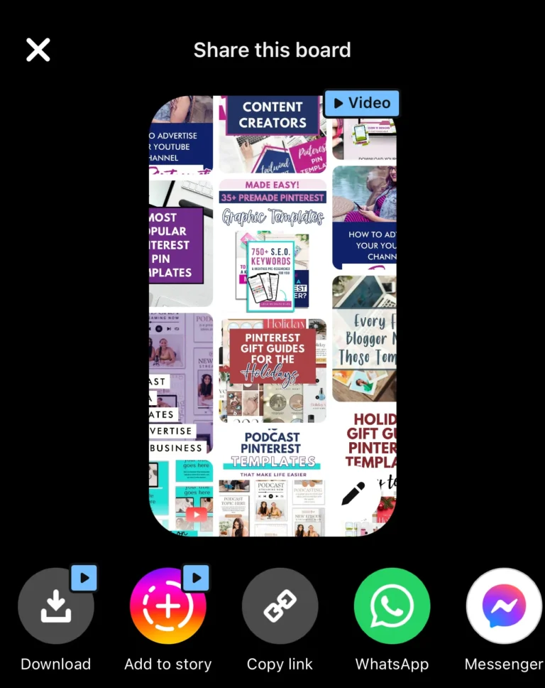 How to Share Pinterest Boards on Instagram